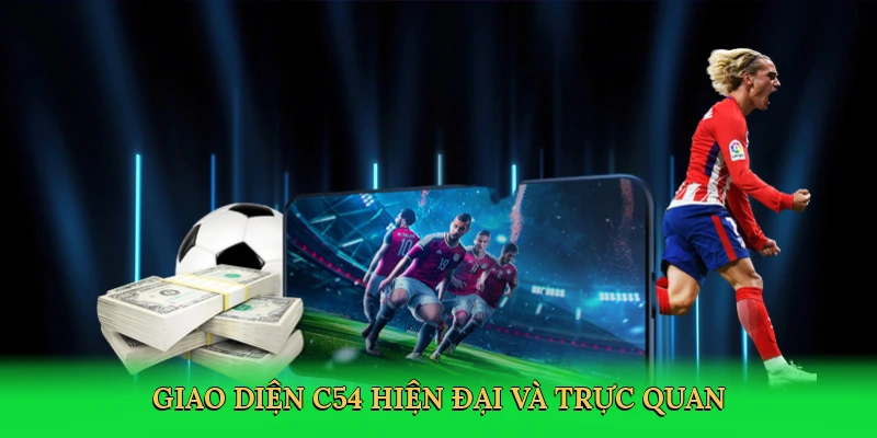 Giao diện C54 hiện đại và trực quan