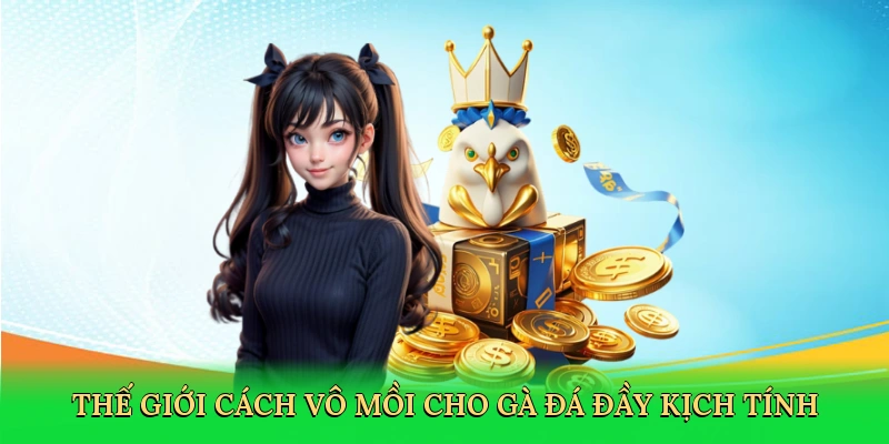 Thế giới cách vô mồi cho gà đá đầy kịch tính